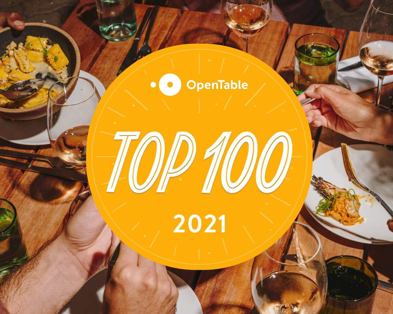 OpenTable Reveals The Top 100 Restaurants In The UK For 2021