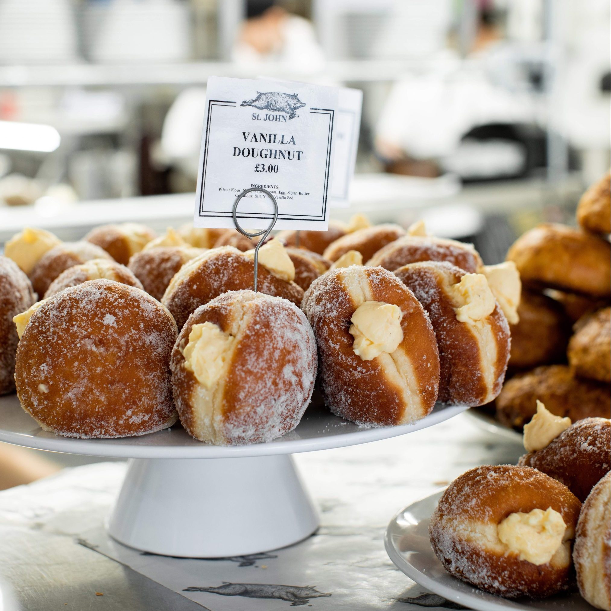 Vanilla doughnuts at St. JOHN, London