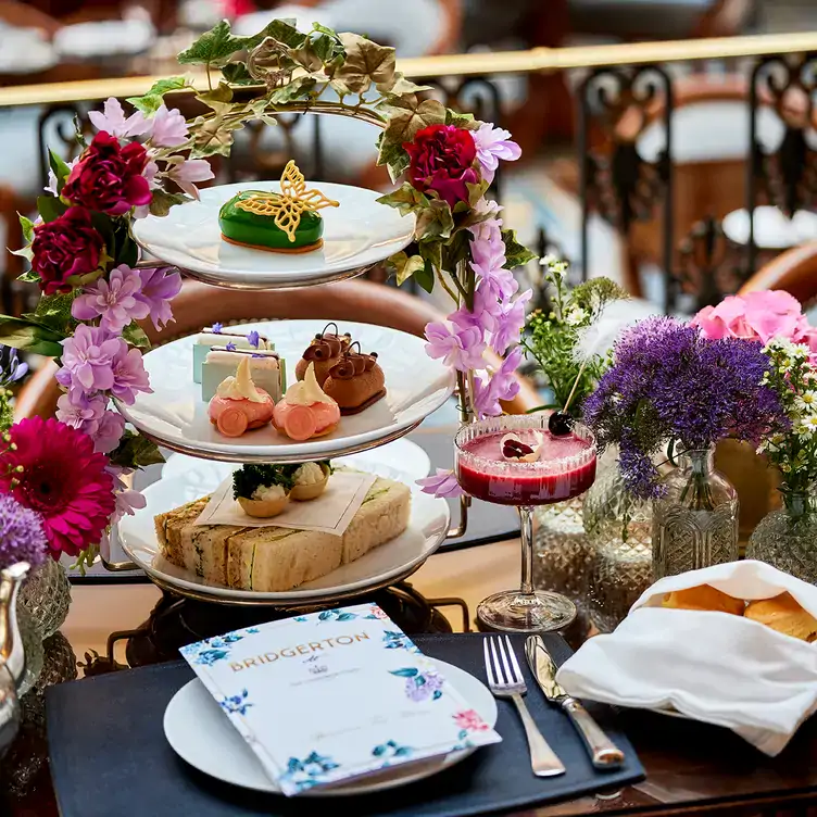 A Bridgerton themed-afternoon tea at Afternoon Tea at The Lanesborough