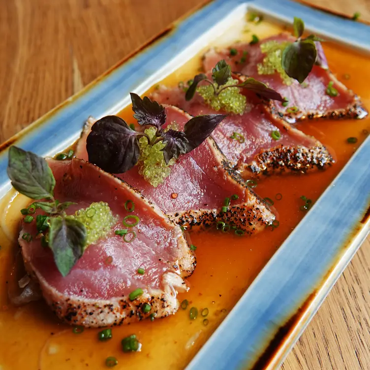 Teriyaki beef at Tanakatsu, one of the best Japanese restaurants in London.