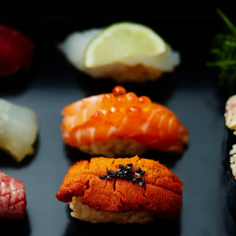 Sushi at Akira at Japan House London, one of the city’s best sushi restaurants.