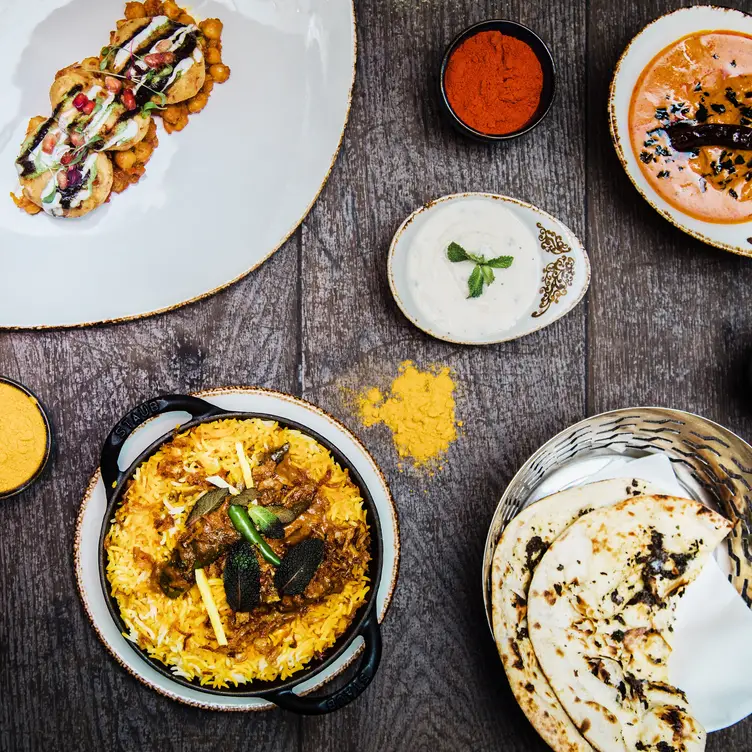 A table of a selection of dishes and spices available at Asha’s, one of the best Indian restaurants in Manchester. Credit: Asha’s Manchester