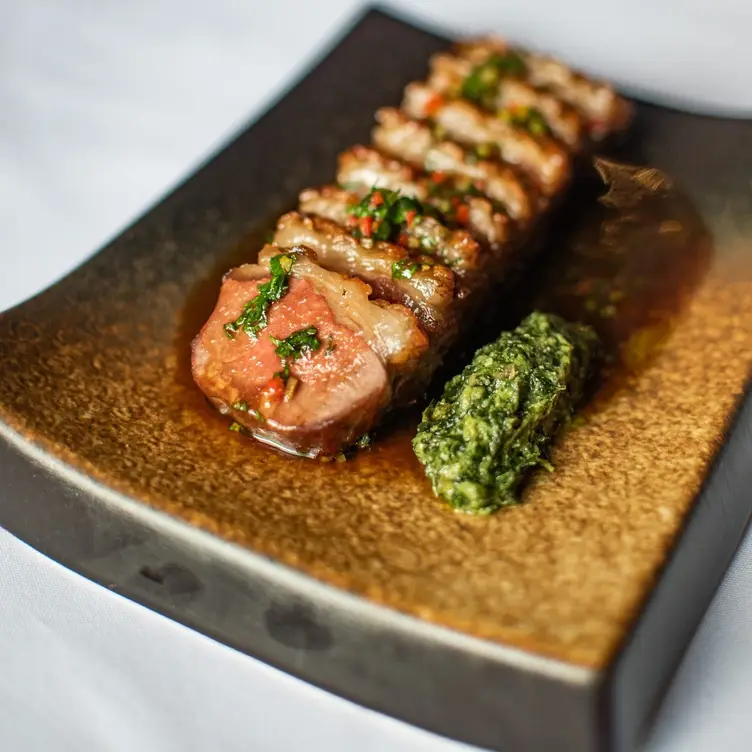 Sliced steak at Bianca di Roma, one of the best Italian restaurants in Glasgow city centre. Credit: Bianca di Roma