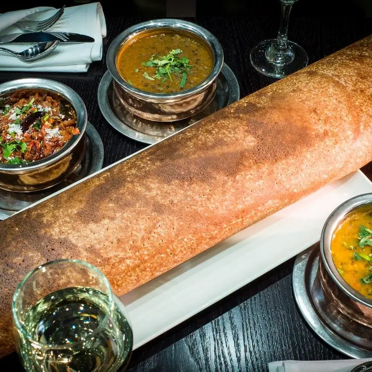 A dosa wrap at Madha Indian Kitchen, one of the best Indian restaurants in Glasgow. Credit: Madha Indian Kitchen