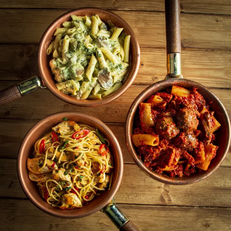 A selection of pasta at Tony Macaroni, one of the best Italian restaurants in Glasgow. Credit: Tony Macaroni