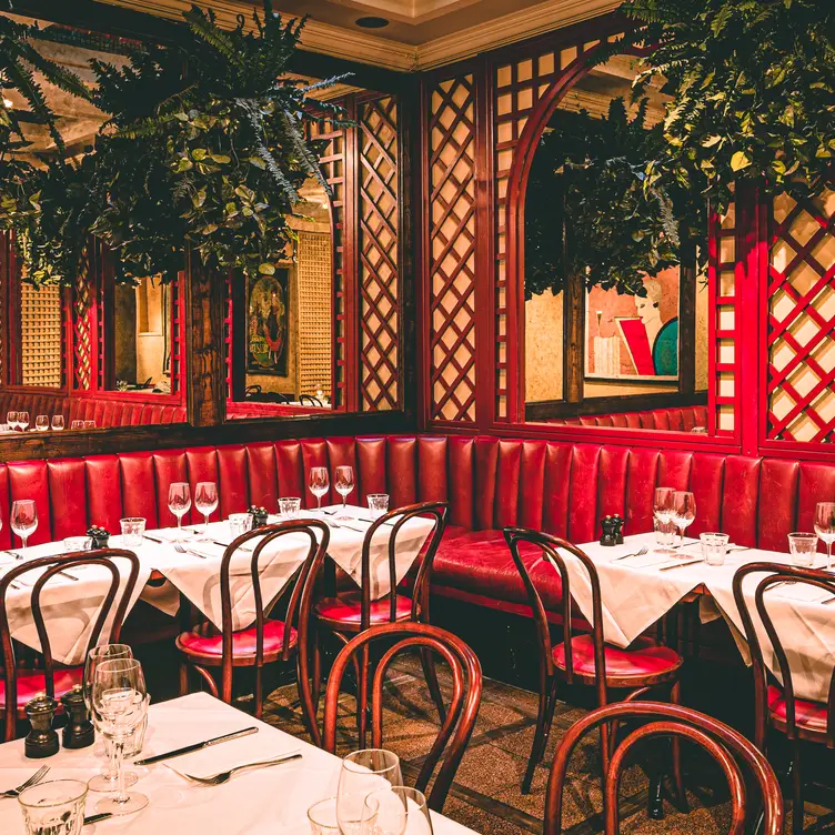 The dining room at Palm Court Brasserie, one of London’s best French eateries