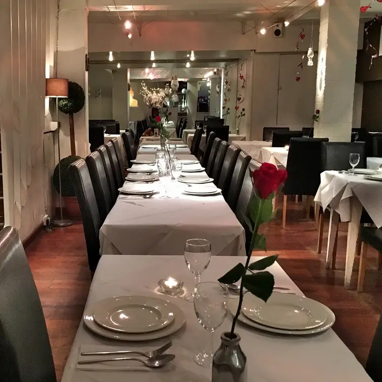 Tables at Papaya Tree, one of London’s best Thai restaurants.