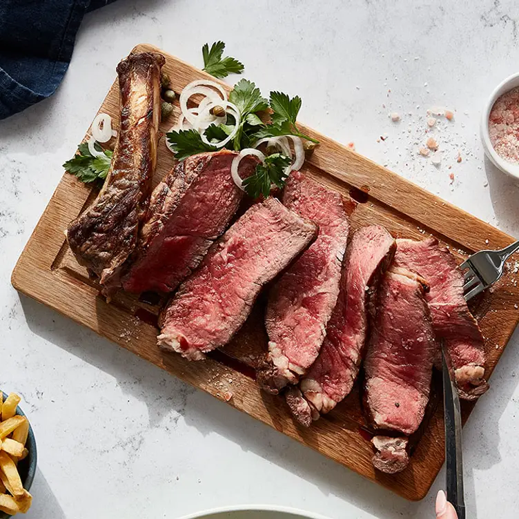 A meat platter at Côte Brasserie, one of London’s best French bistros.