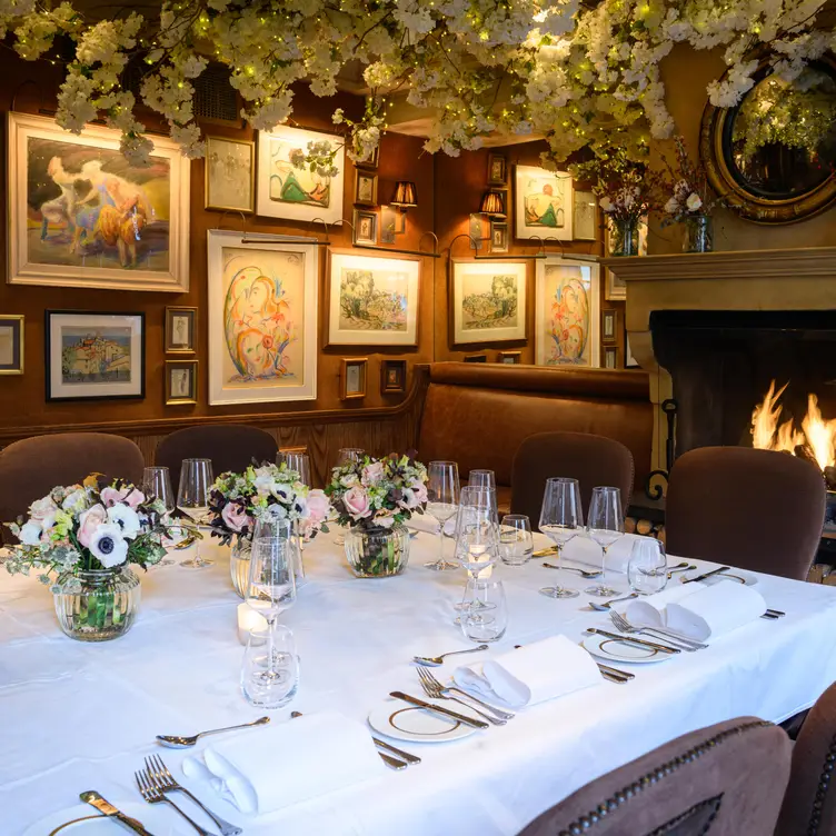 A table at Clos Maggiore, in London