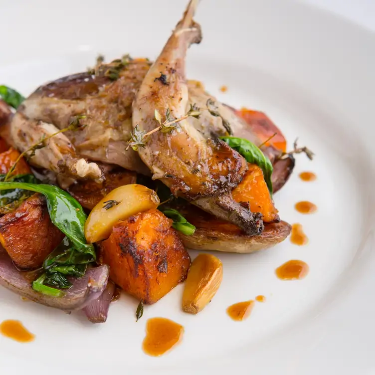 Confit duck at Café St Honoré, one of Edinburgh’s best French restaurants.