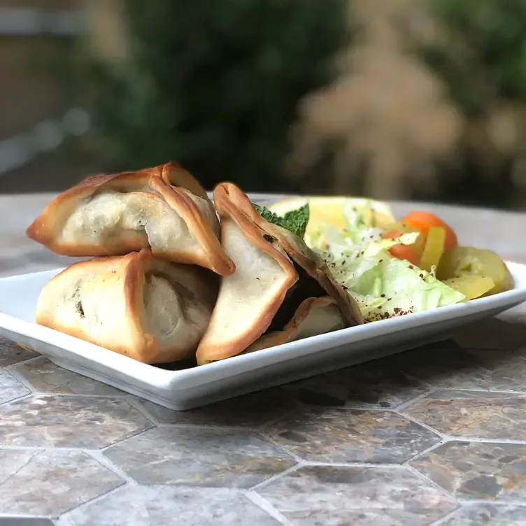 A pastry starter at O Gourmet Libanais.