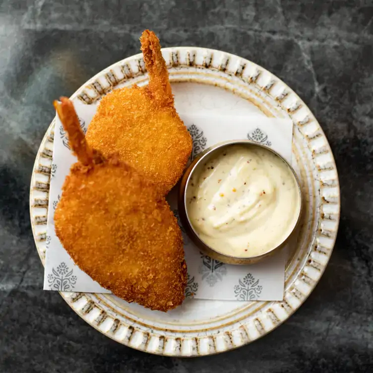 Prawn cutlets at Chourangi in Marylebone.