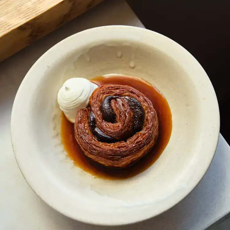 A delicious pastry available at Pophams, one of the best bakeries in London.